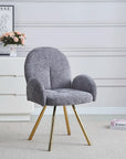 Chaise MIMI pied GOLD velours BLEU, VERT SAPIN, ANTHRACITE, MOKA et ECRU