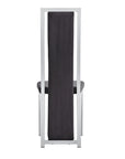 Lot de chaises Dana velours contour chromé